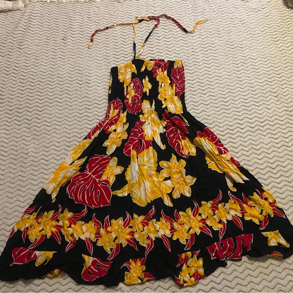 Summer floral dress